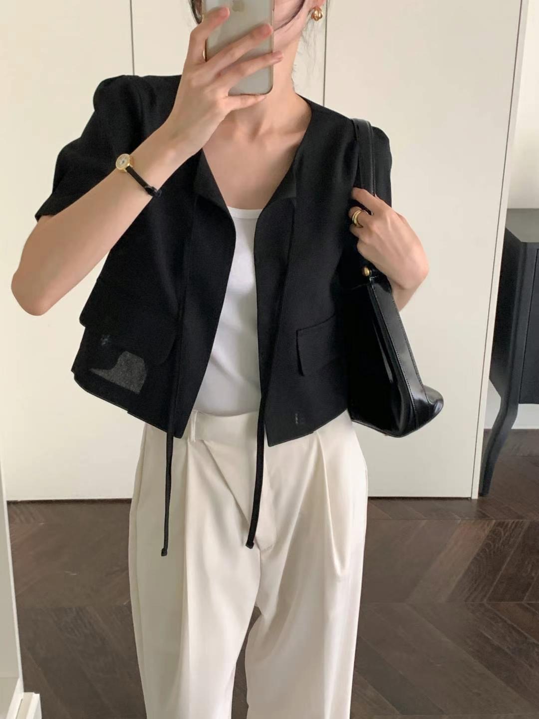 WITHMOON東大門直郵女裝新品推薦時尚真品休閑25春夏襯衫蕾絲衫WITHMOON襯衫/蕾絲衫