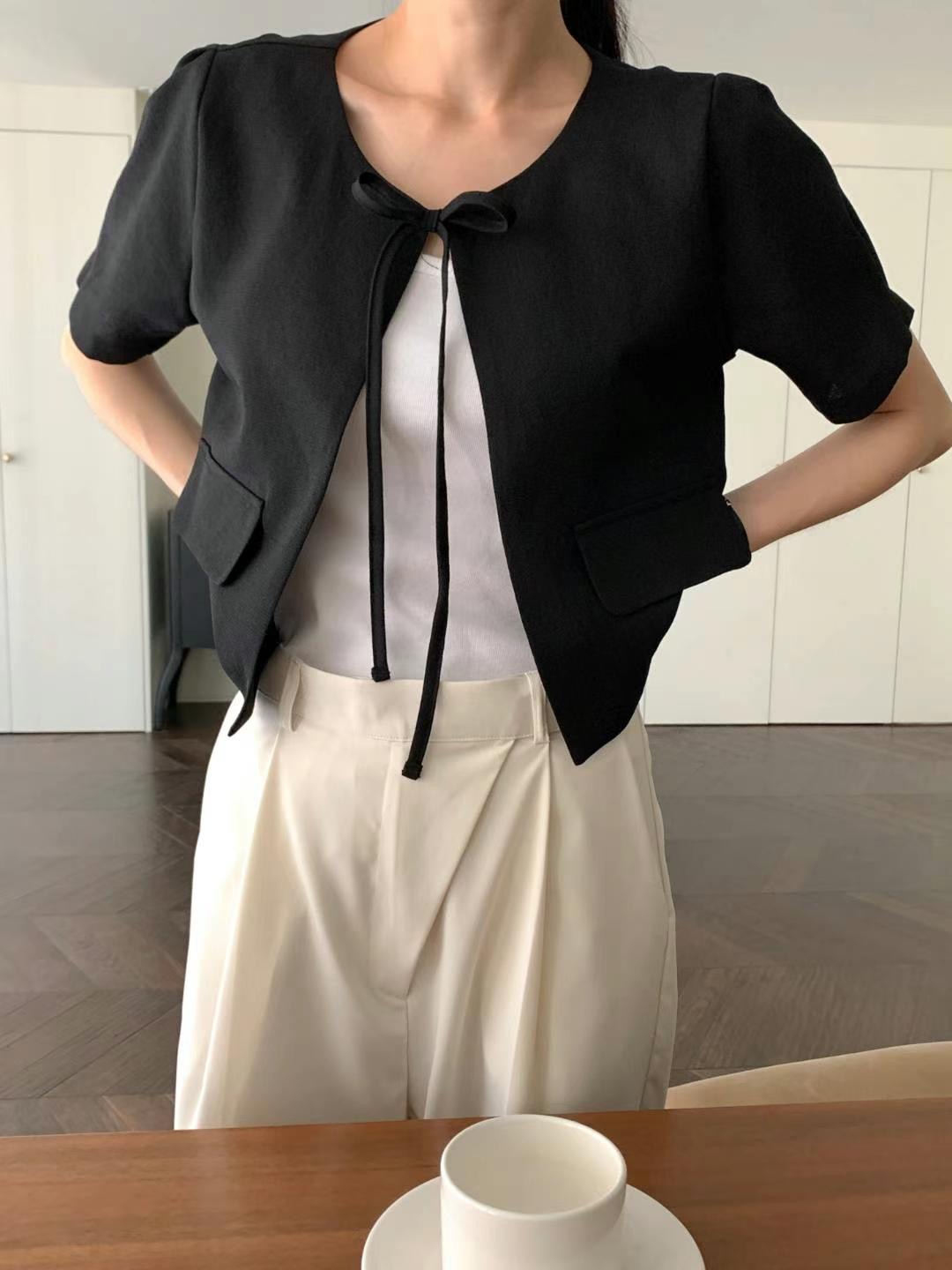 WITHMOON東大門直郵女裝新品推薦時尚真品休閑25春夏襯衫蕾絲衫WITHMOON襯衫/蕾絲衫圖色2
