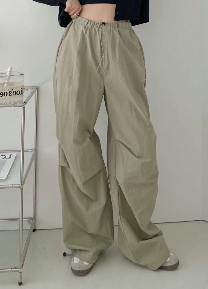 SCALE東大門代購女士新款真品休閑推薦25春夏時尚職業休閑褲NANDAGIRL休閑褲圖色2