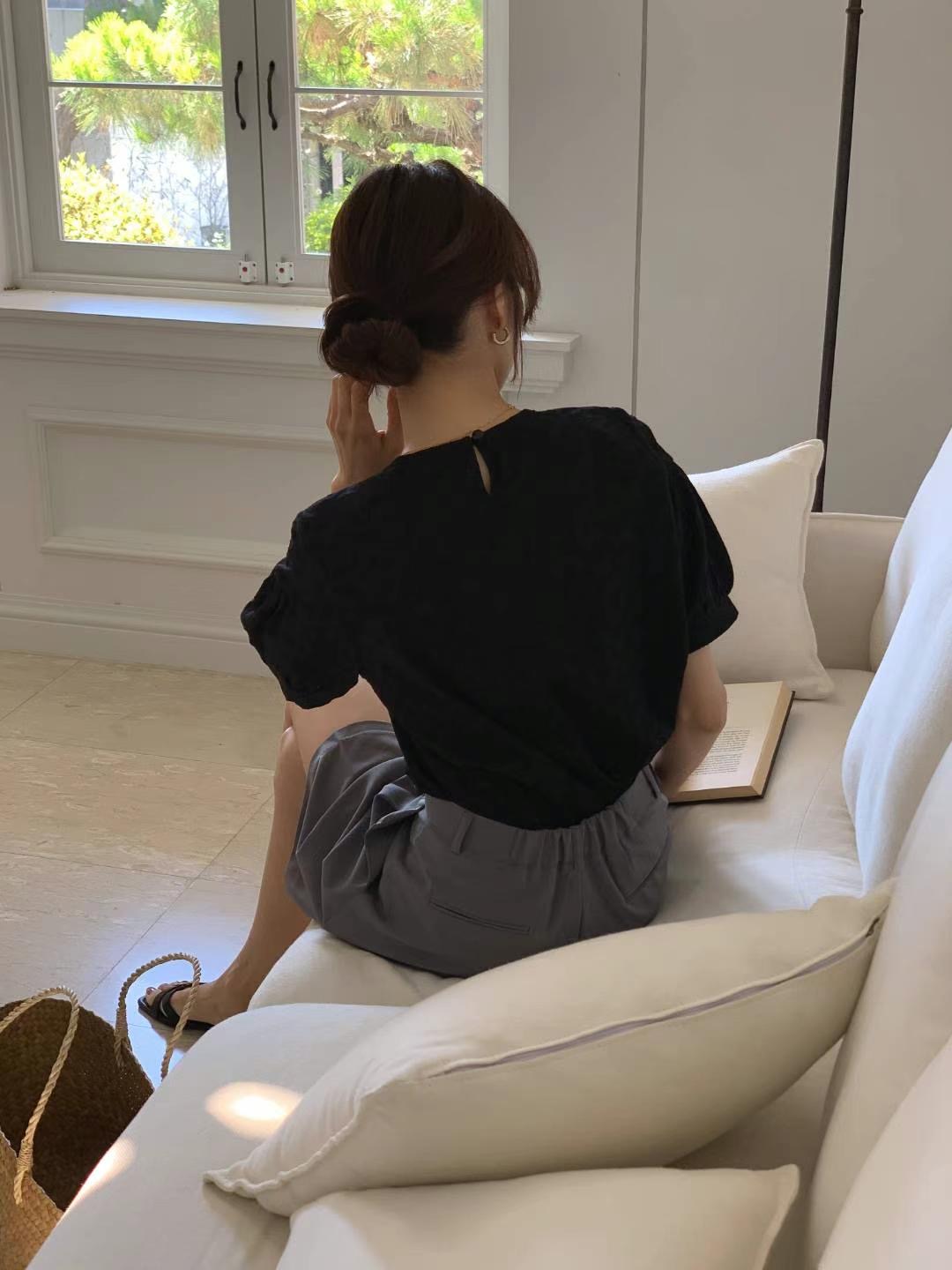 WITHMOON東大門直郵女裝新款時尚職業人氣推薦熱賣襯衫蕾絲衫WITHMOON襯衫/蕾絲衫