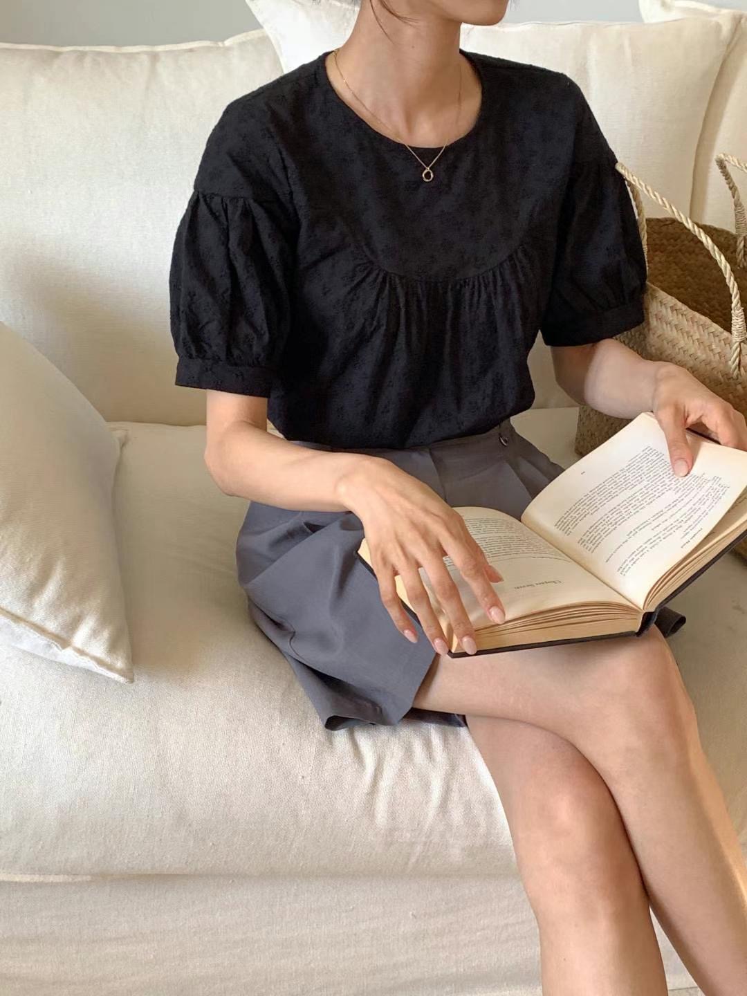 WITHMOON東大門直郵女裝新款時尚職業人氣推薦熱賣襯衫蕾絲衫WITHMOON襯衫/蕾絲衫