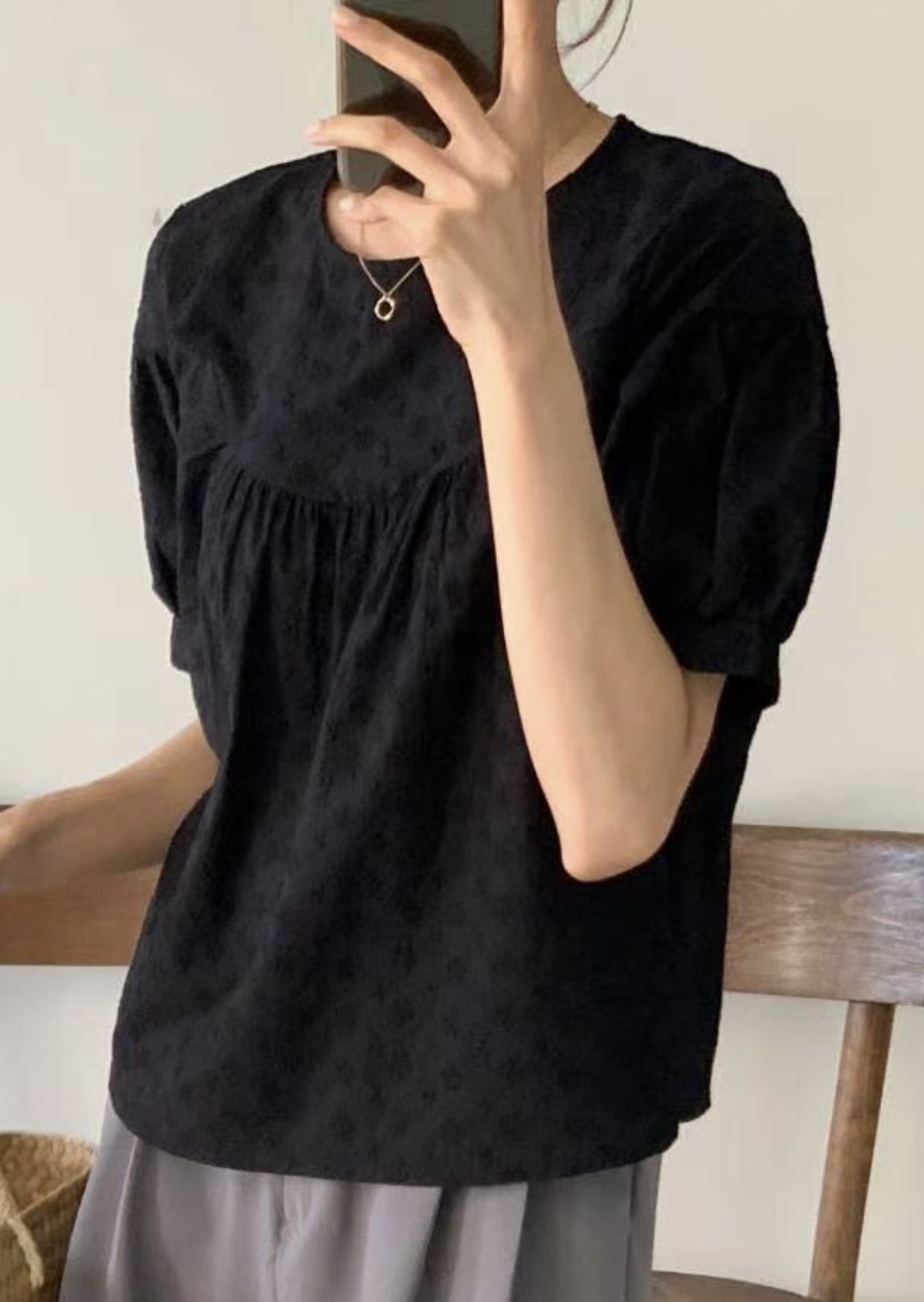 WITHMOON東大門直郵女裝新款時尚職業人氣推薦熱賣襯衫蕾絲衫WITHMOON襯衫/蕾絲衫圖色2
