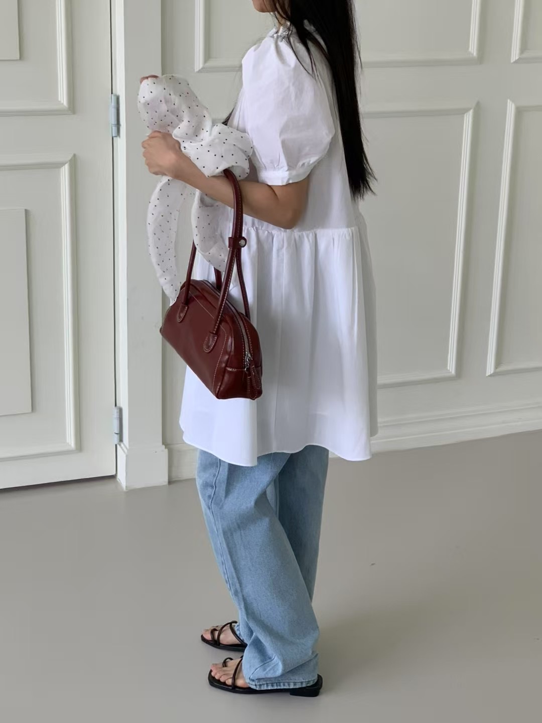 AUGUSTLOUNGE韓國代購女士新品職業25春夏推薦人氣熱賣連衣裙AUGUSTLOUNGE連衣裙