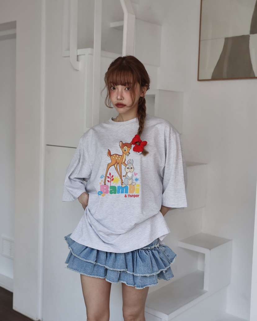 OURWAVE/OUR ROOM東大門直郵女裝新款推薦職業25春夏熱賣T恤Our Wave/Our RoomT恤