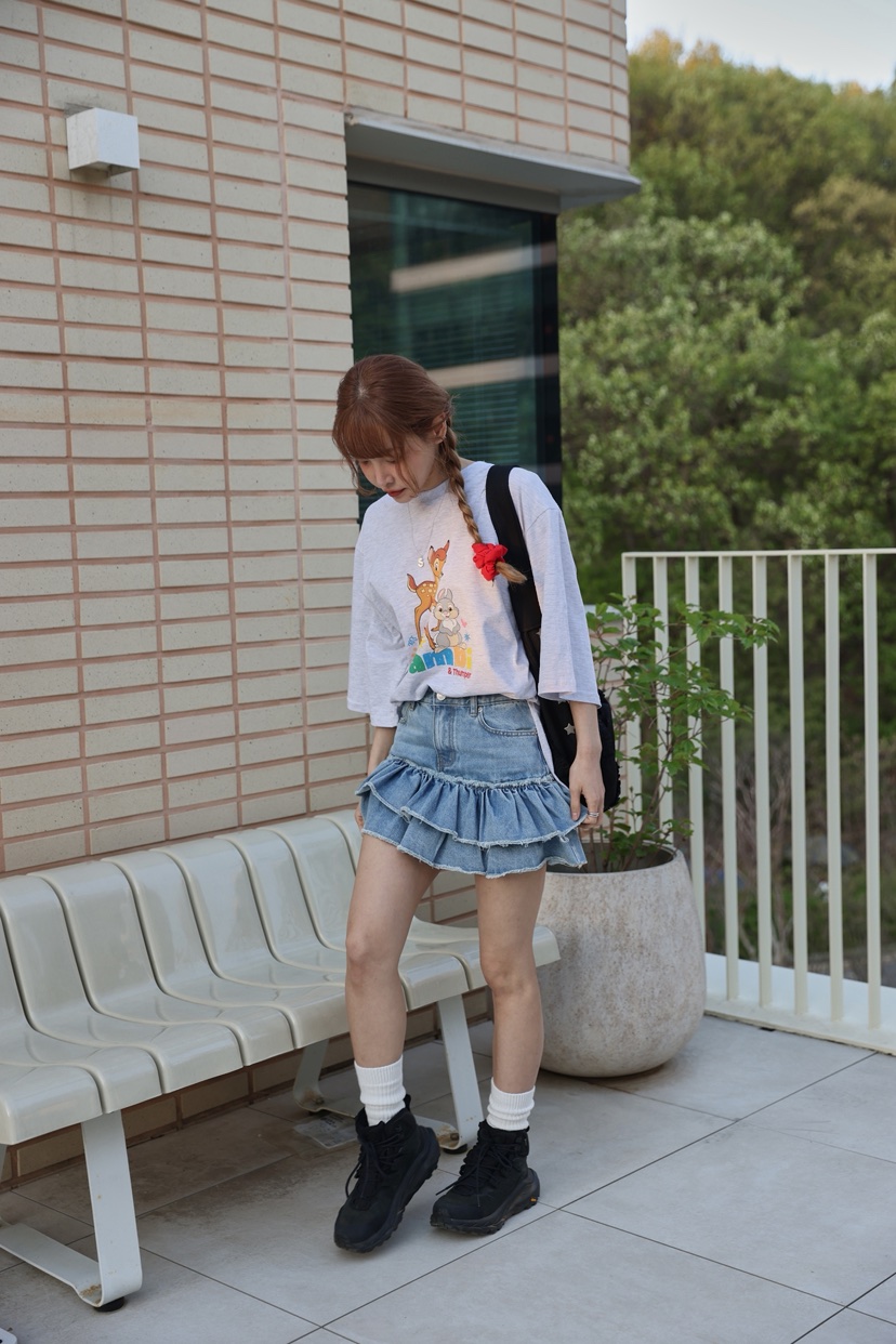 OURWAVE/OUR ROOM東大門直郵女裝新款推薦職業25春夏熱賣T恤Our Wave/Our RoomT恤