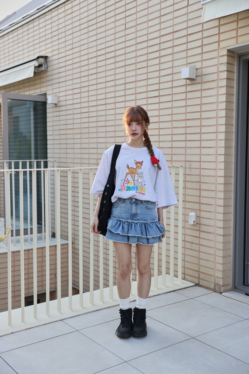 OURWAVE/OUR ROOM東大門直郵女裝新款推薦職業25春夏熱賣T恤Our Wave/Our RoomT恤