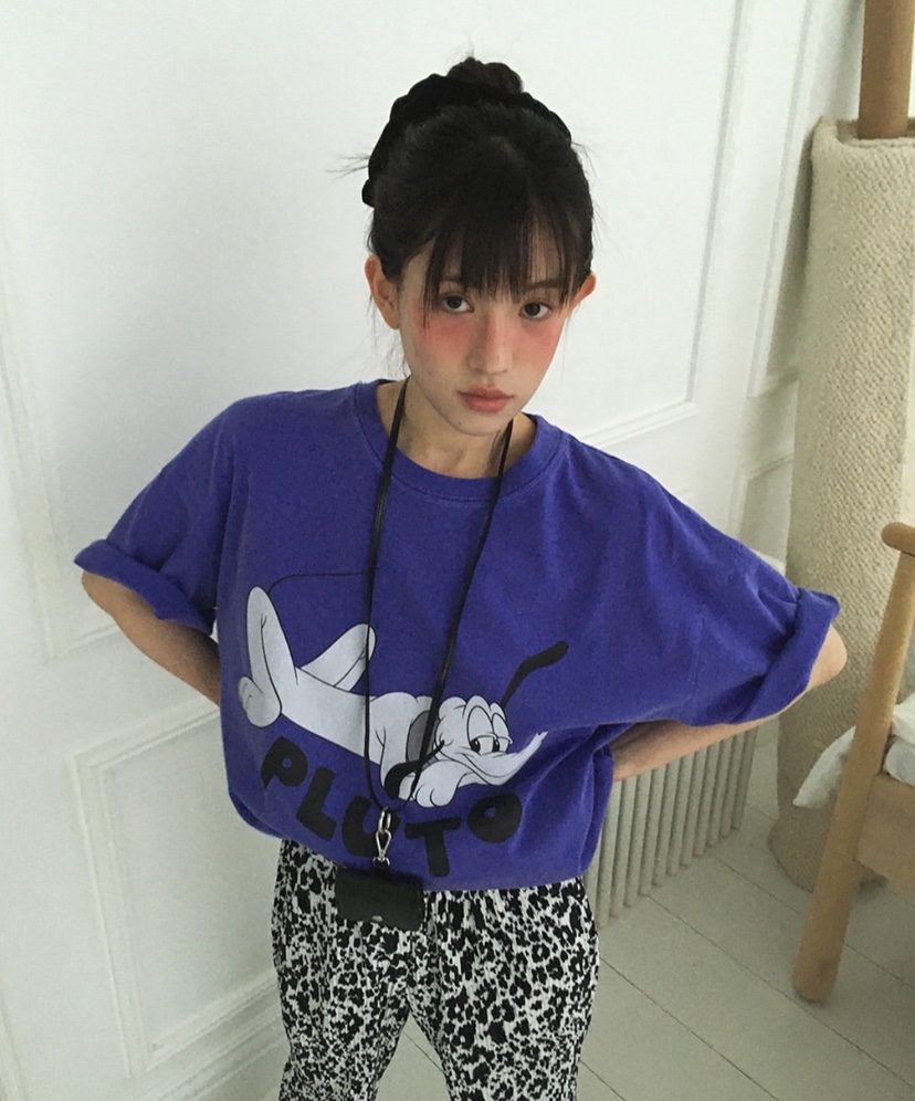 OURWAVE/OUR ROOM韓國直郵女裝新款人氣熱賣25春夏真品T恤Our Wave/Our RoomT恤
