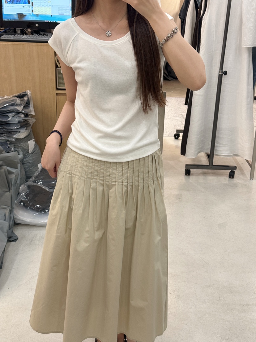 THE EYL韓國㊣直郵東大門代購女裝新款時尚25春夏半身裙中短裙THE EYL半身裙/中短裙