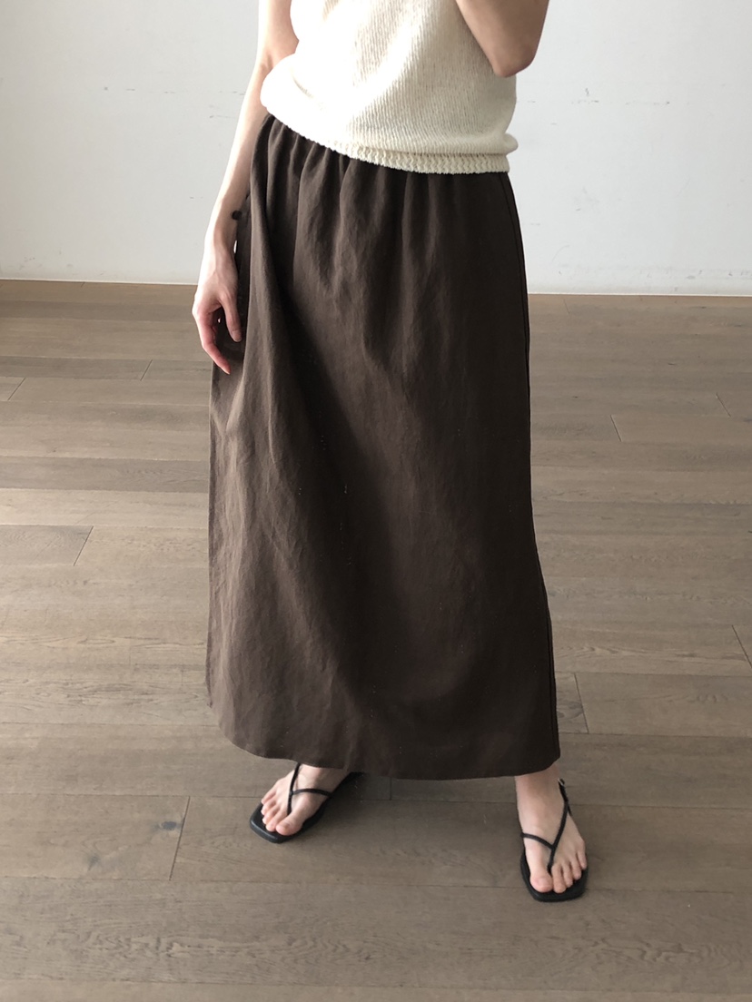 THE EYL韓國直郵㊣女裝新品時尚推薦人氣25春夏熱賣休閑長裙THE EYL長裙