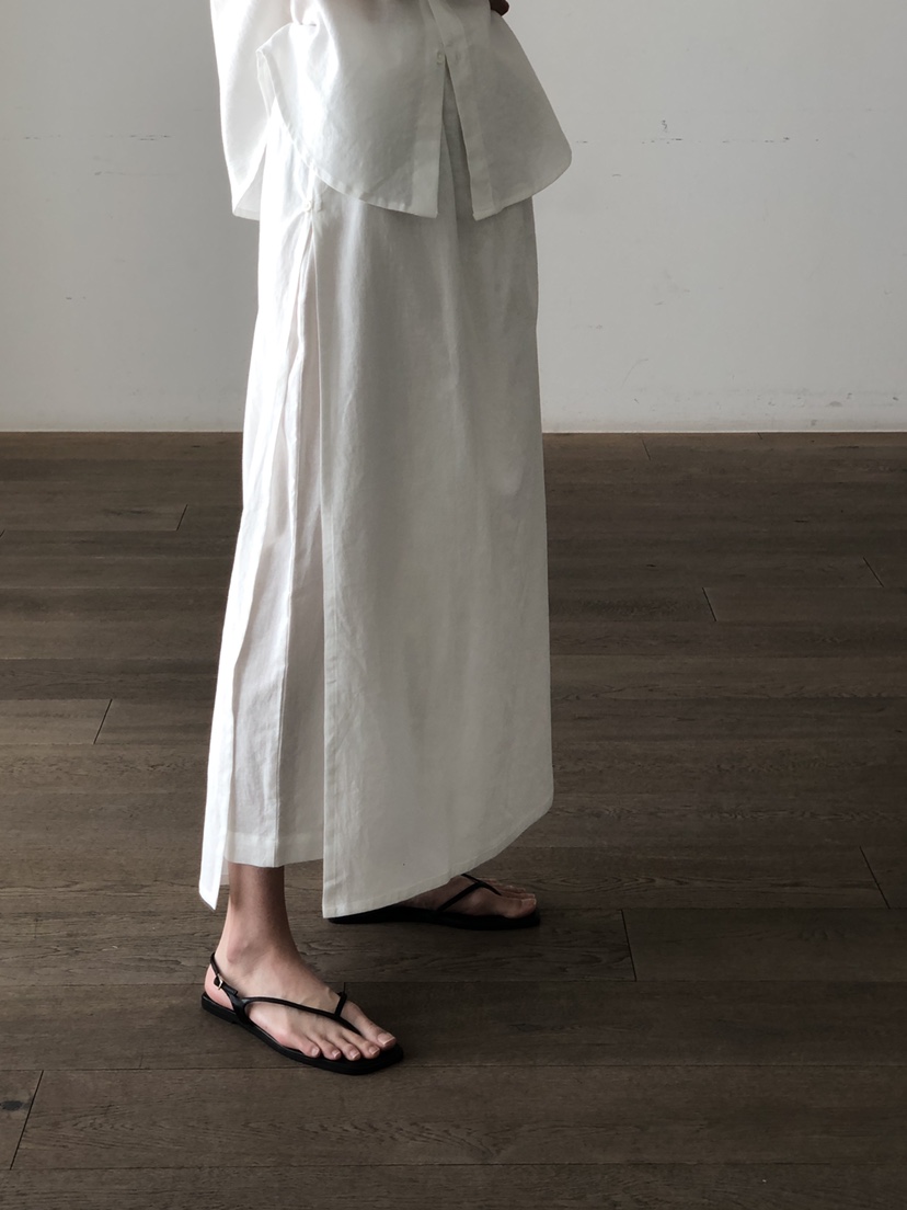 THE EYL韓國直郵㊣女裝新品時尚推薦人氣25春夏熱賣休閑長裙THE EYL長裙
