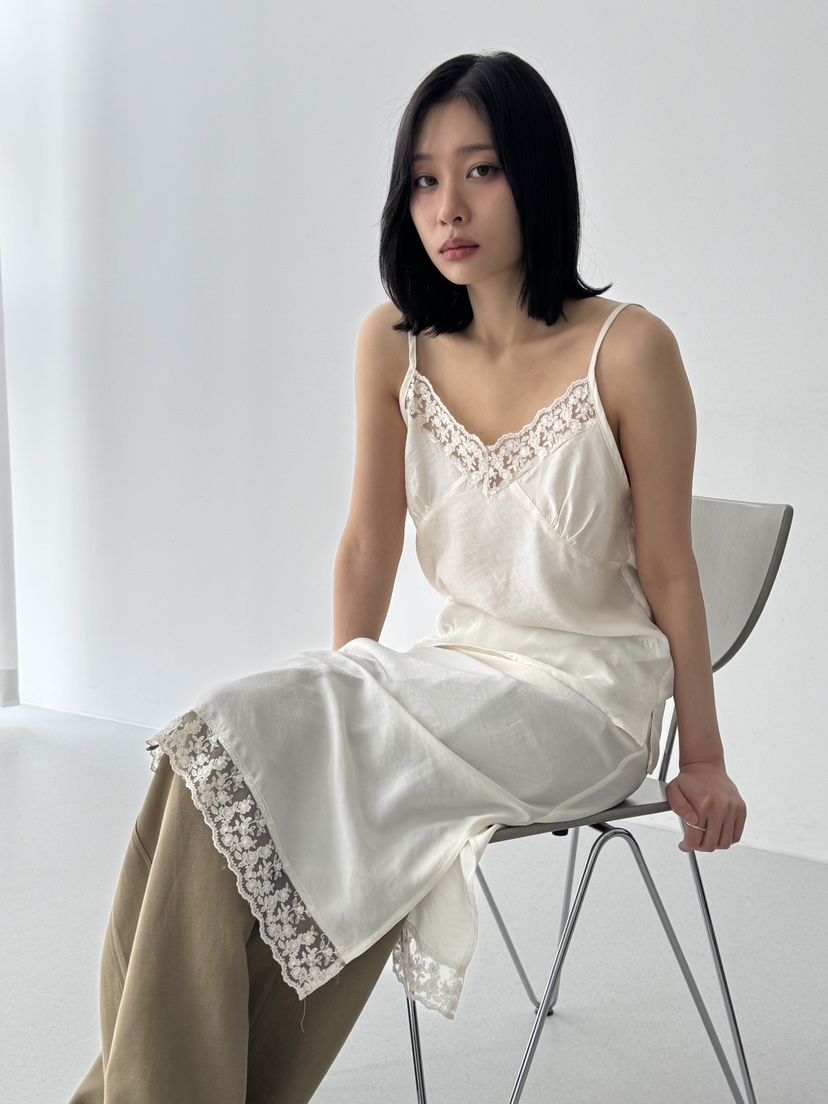 KARE/WEREPIECE直郵韓國代購㊣女裝新款熱賣吊帶背心復古蕾絲KARE/WEREPIECE吊帶/背心