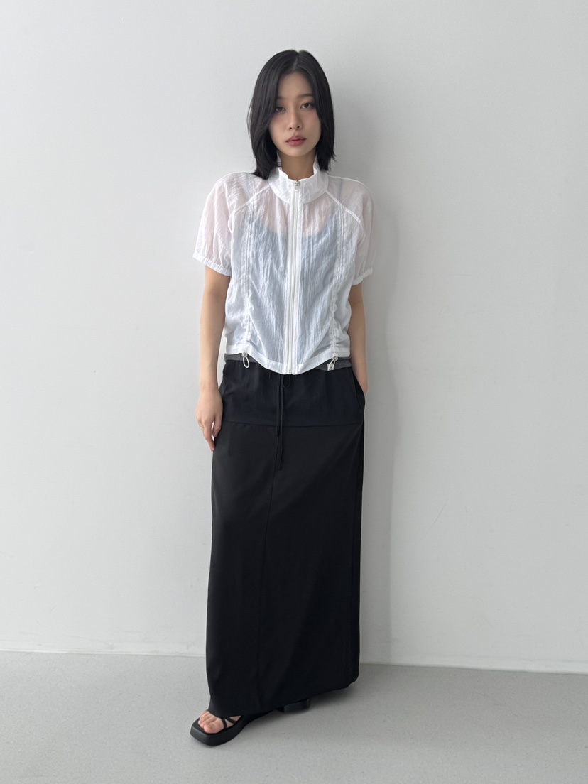 KARE/WEREPIECE韓國直郵㊣女裝新品時尚熱賣25春夏夾克拉鏈透明KARE/WEREPIECE夾克