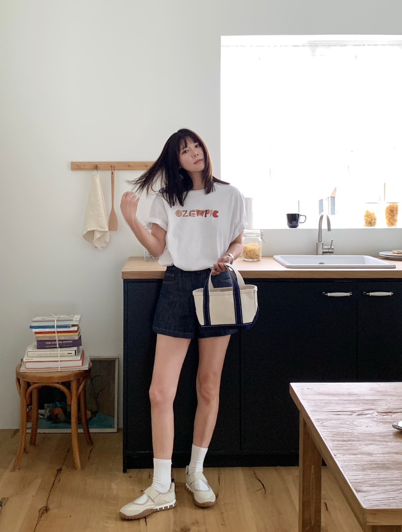 COURGETTE韓國㊣直郵東大門代購女裝新品25春夏推薦時尚T恤COURGETTET恤