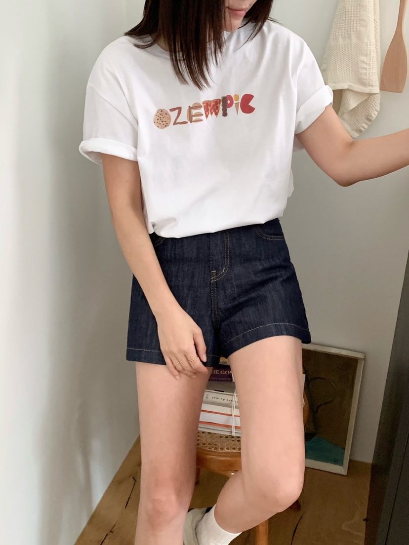 COURGETTE韓國㊣直郵東大門代購女裝新品25春夏推薦時尚T恤COURGETTET恤