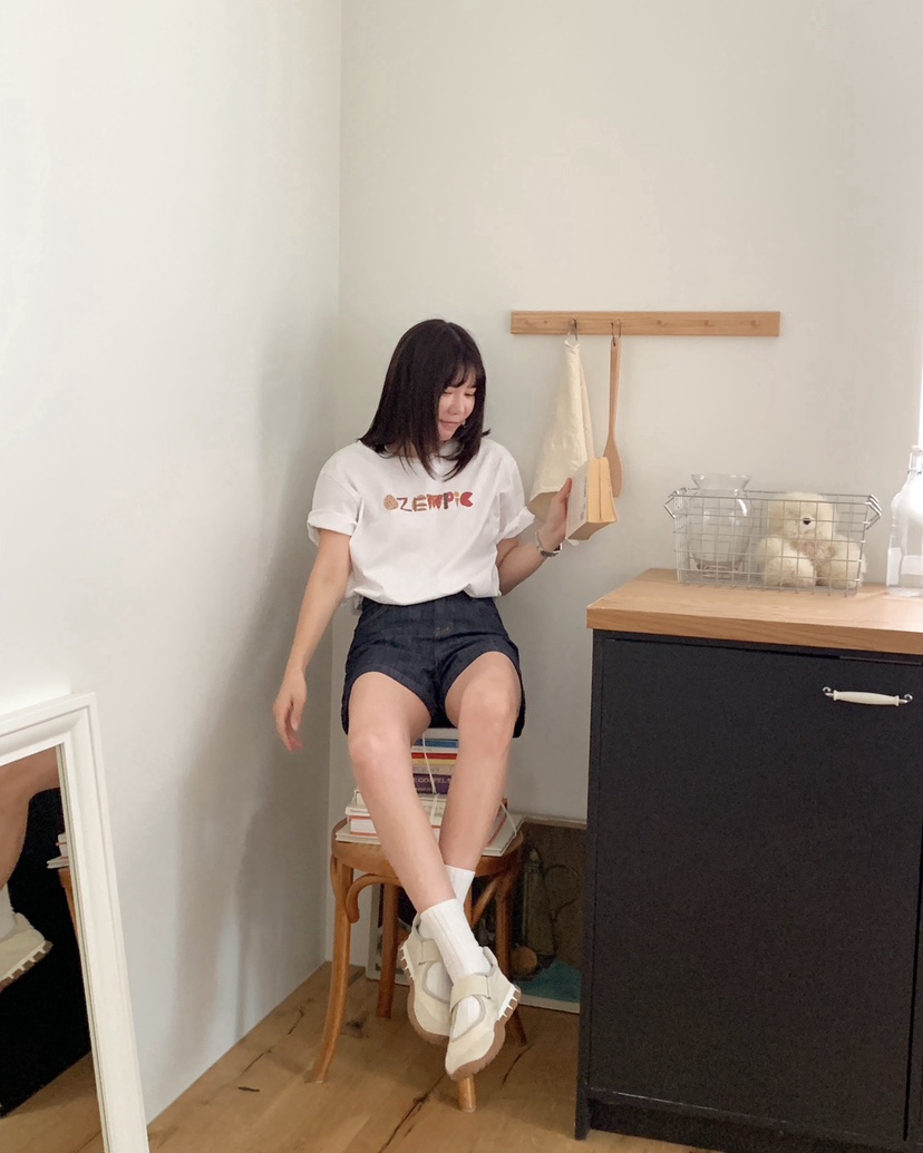 COURGETTE韓國㊣直郵東大門代購女裝新品25春夏推薦時尚T恤COURGETTET恤