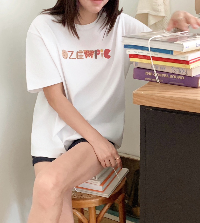 COURGETTE韓國㊣直郵東大門代購女裝新品25春夏推薦時尚T恤COURGETTET恤