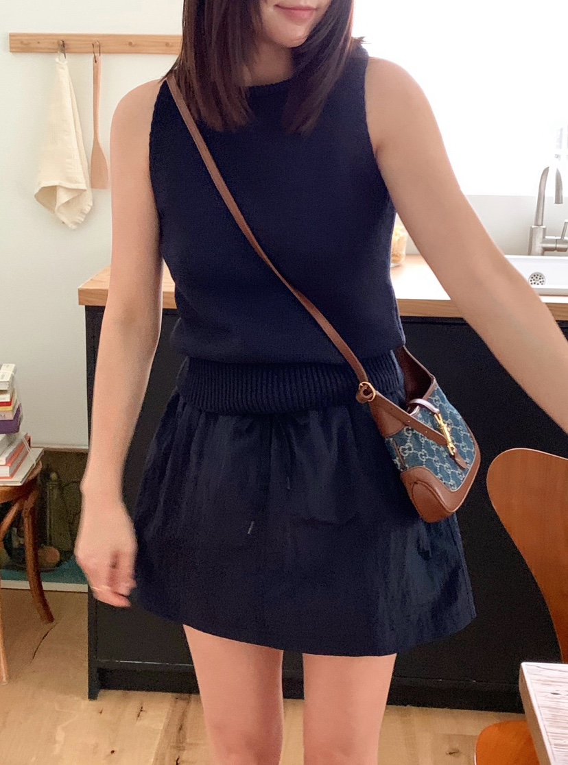 COURGETTE韓國直郵㊣東大門實拍女裝新款人氣休閑25春夏短裙COURGETTE短裙