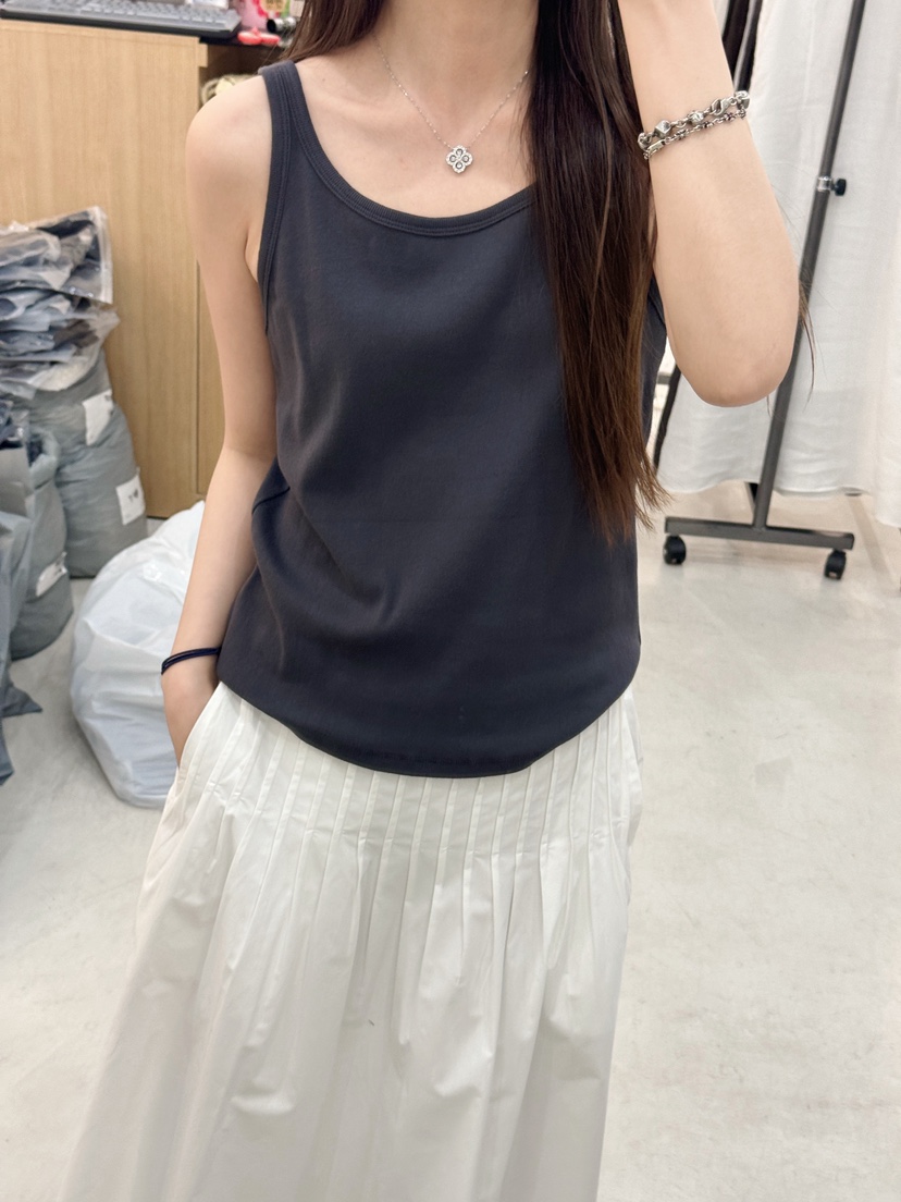 THE EYL韓國直郵㊣女裝新品人氣推薦休閑25春夏熱賣吊帶背心THE EYL吊帶/背心