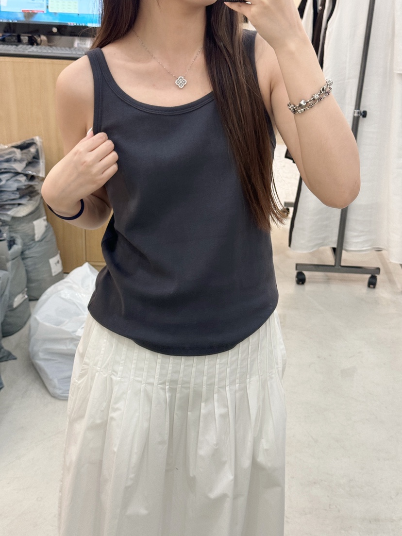 THE EYL韓國直郵㊣女裝新品人氣推薦休閑25春夏熱賣吊帶背心THE EYL吊帶/背心