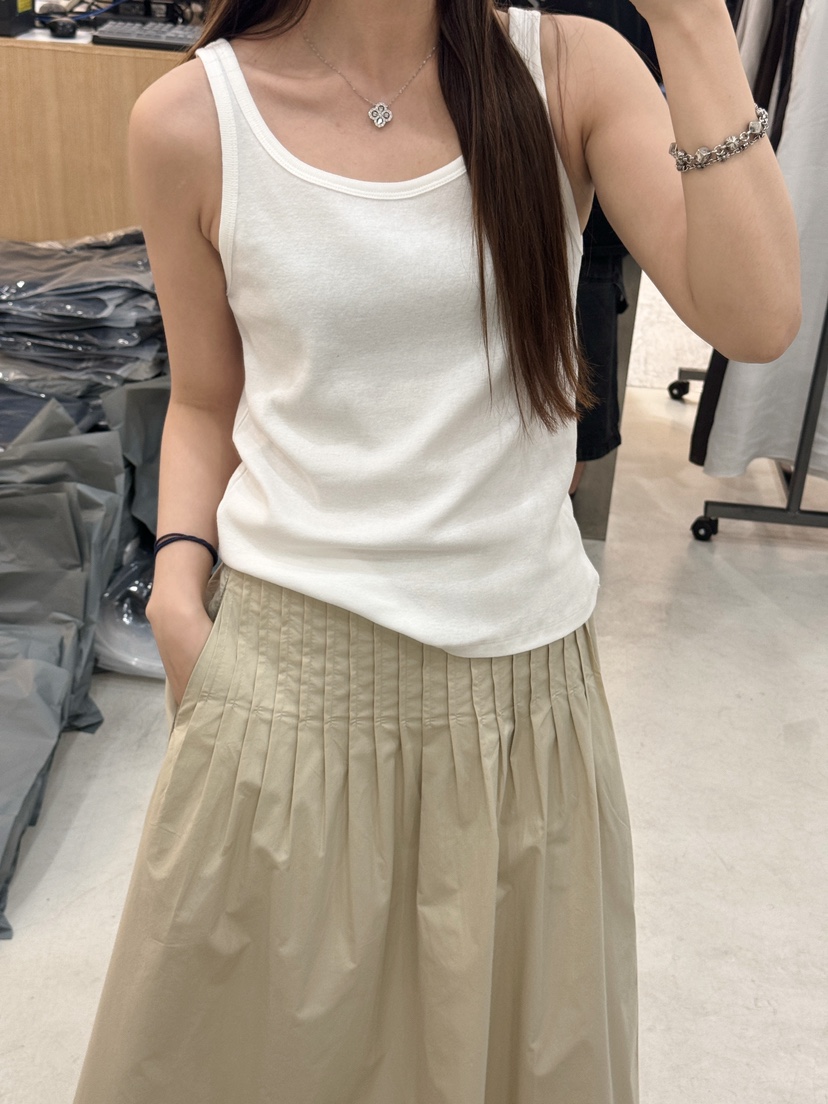 THE EYL韓國直郵㊣女裝新品人氣推薦休閑25春夏熱賣吊帶背心THE EYL吊帶/背心