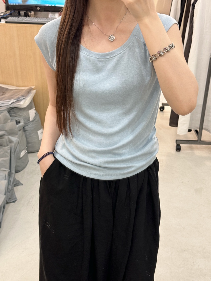 THE EYL直郵韓國代購㊣女裝新款熱賣25春夏休閑推薦吊帶背心THE EYL吊帶/背心