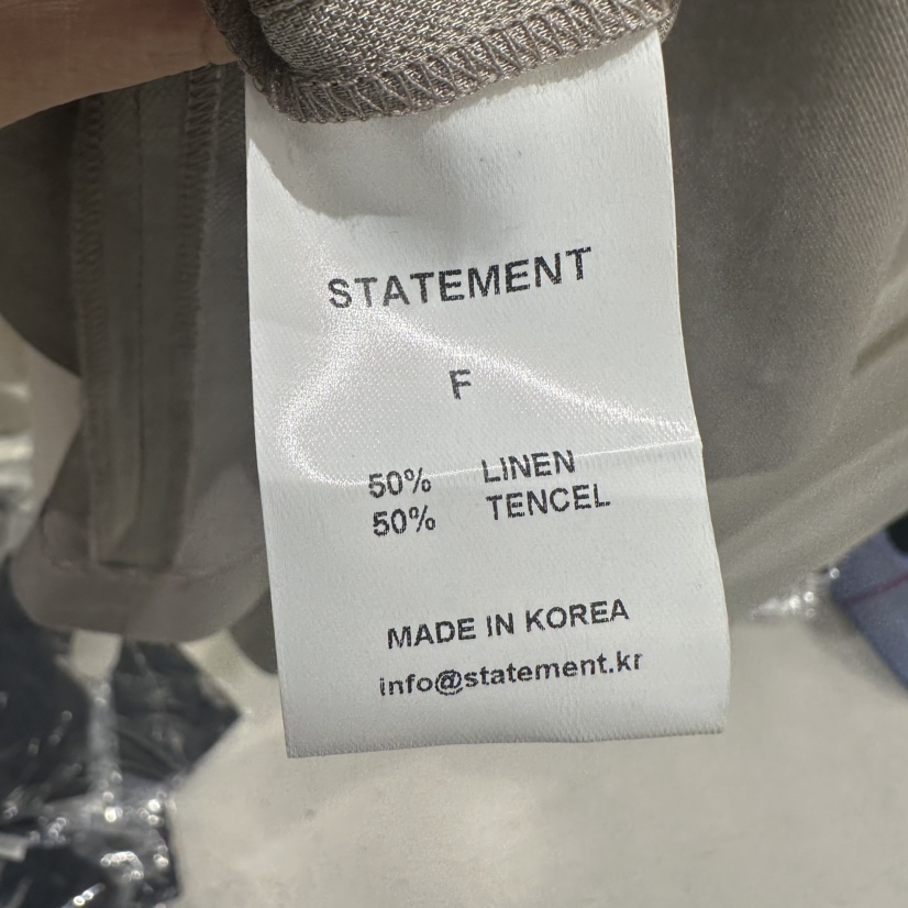 STATEMENT直郵韓國代購㊣女裝新品休閑人氣時尚熱賣25春夏夾克STATEMENT夾克