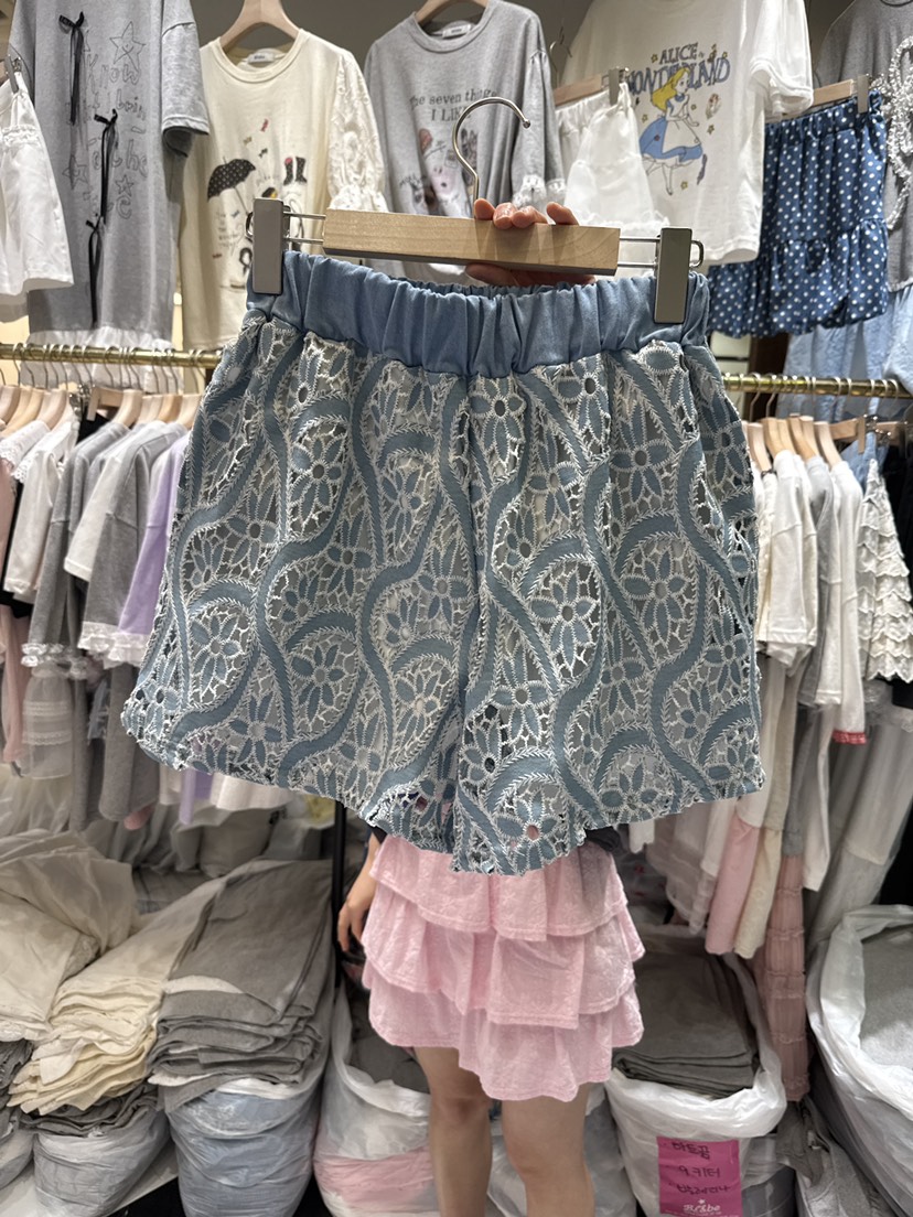 BE&BE韓國㊣直郵東大門代購女裝新品時尚人氣休閑短褲BE&be短褲