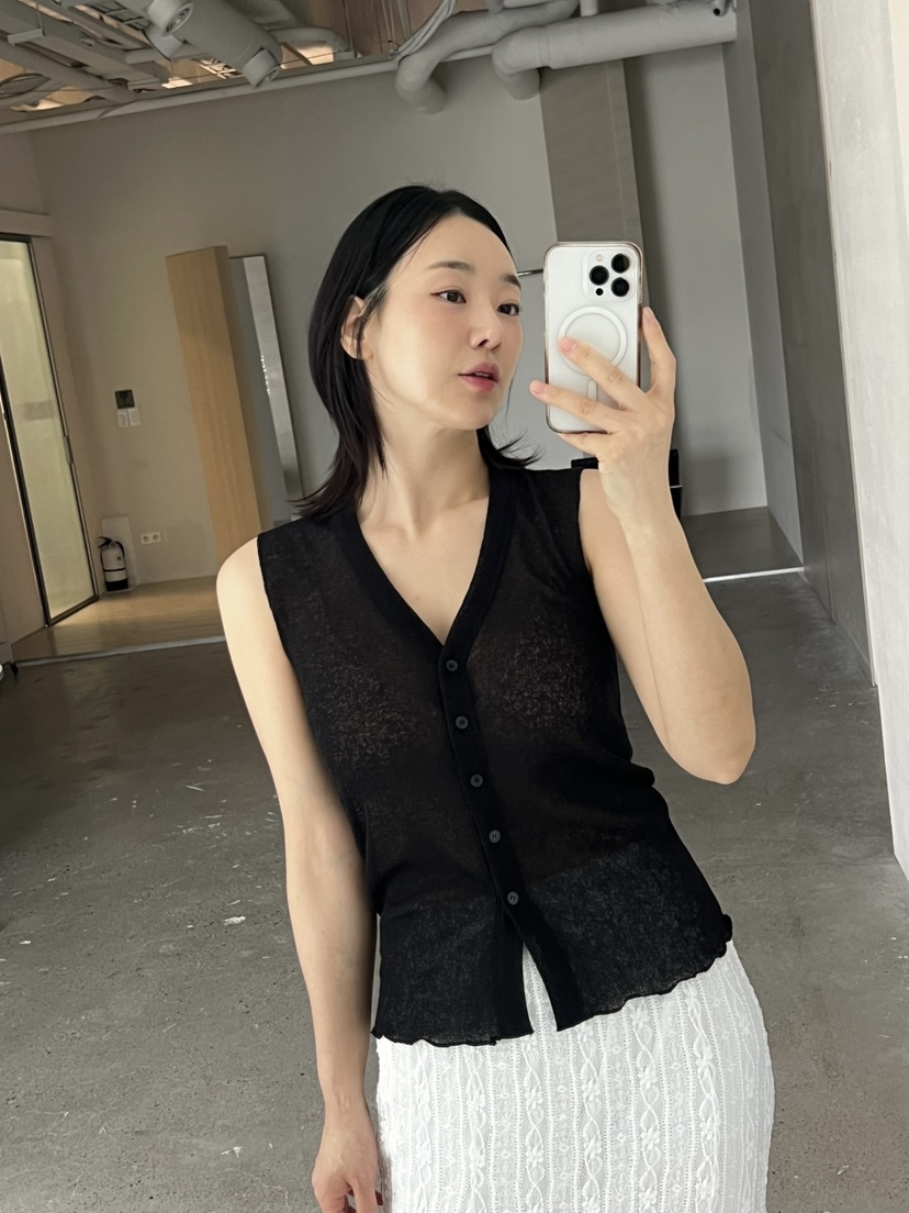 VERNI韓國直郵㊣東大門實拍女裝新款時尚休閑25春夏吊帶背心VERNI吊帶/背心