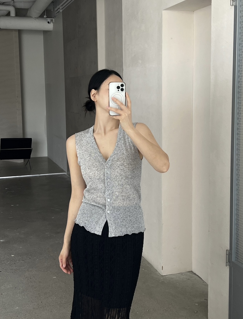 VERNI韓國直郵㊣東大門實拍女裝新款時尚休閑25春夏吊帶背心VERNI吊帶/背心