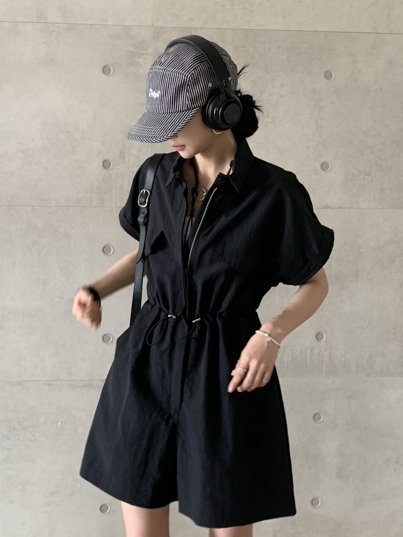 DAVICHI直郵韓國代購㊣女裝新品人氣推薦休閑時尚25春夏連體褲DAVICHI連體褲