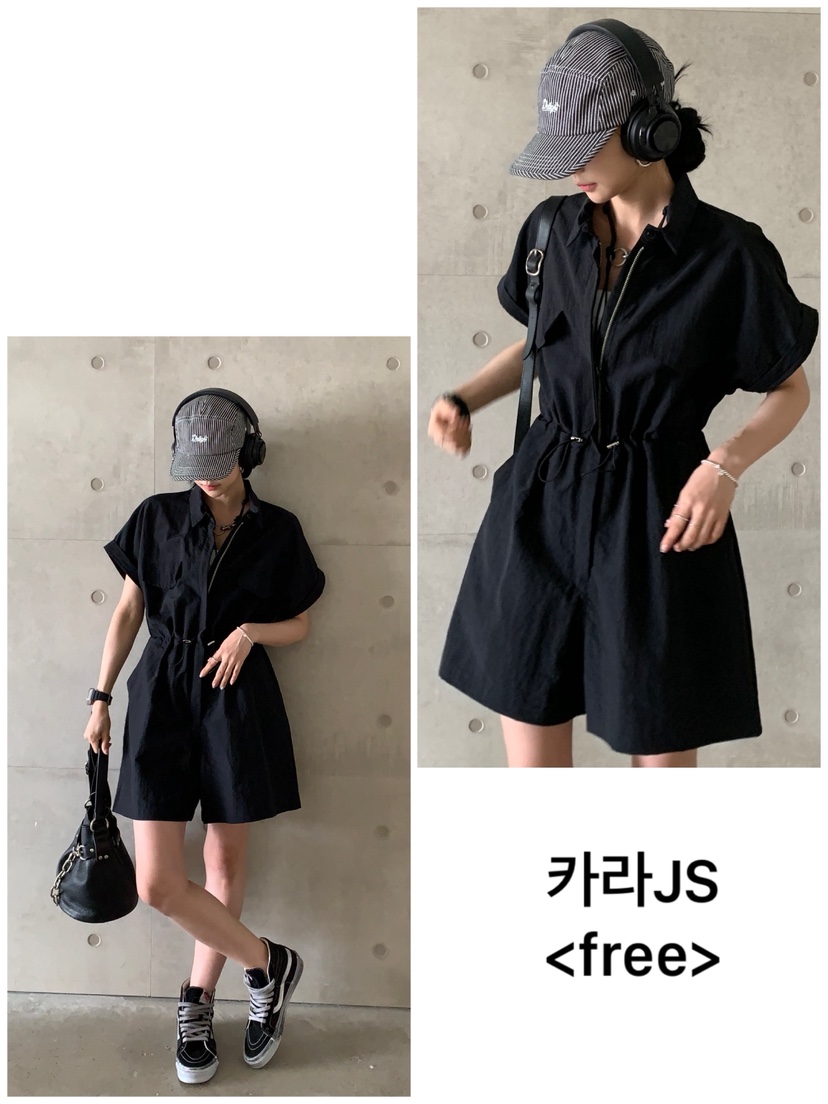 DAVICHI直郵韓國代購㊣女裝新品人氣推薦休閑時尚25春夏連體褲DAVICHI連體褲