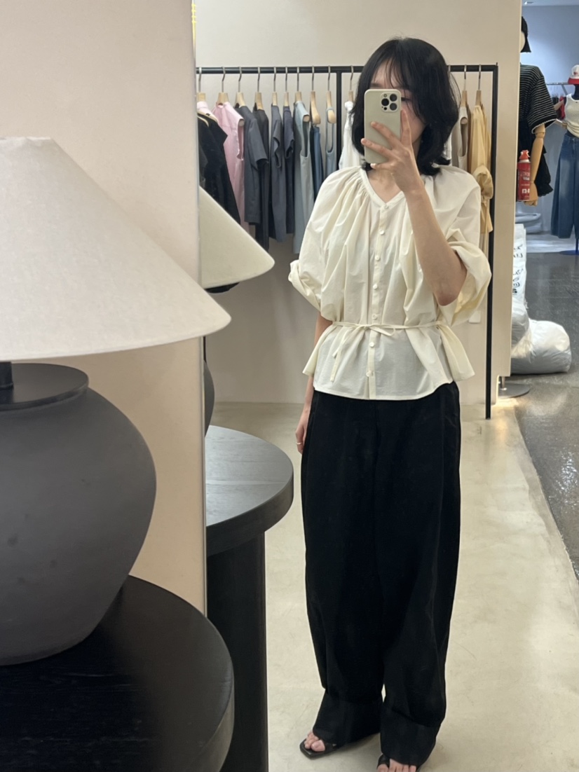 MYOS直郵韓國代購㊣女裝新品休閑推薦熱賣人氣時尚襯衫蕾絲衫MYOS襯衫/蕾絲衫
