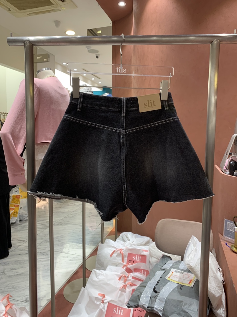 SLIT直郵韓國代購㊣女裝新品人氣推薦休閑時尚25春夏熱賣短褲SLIT短褲