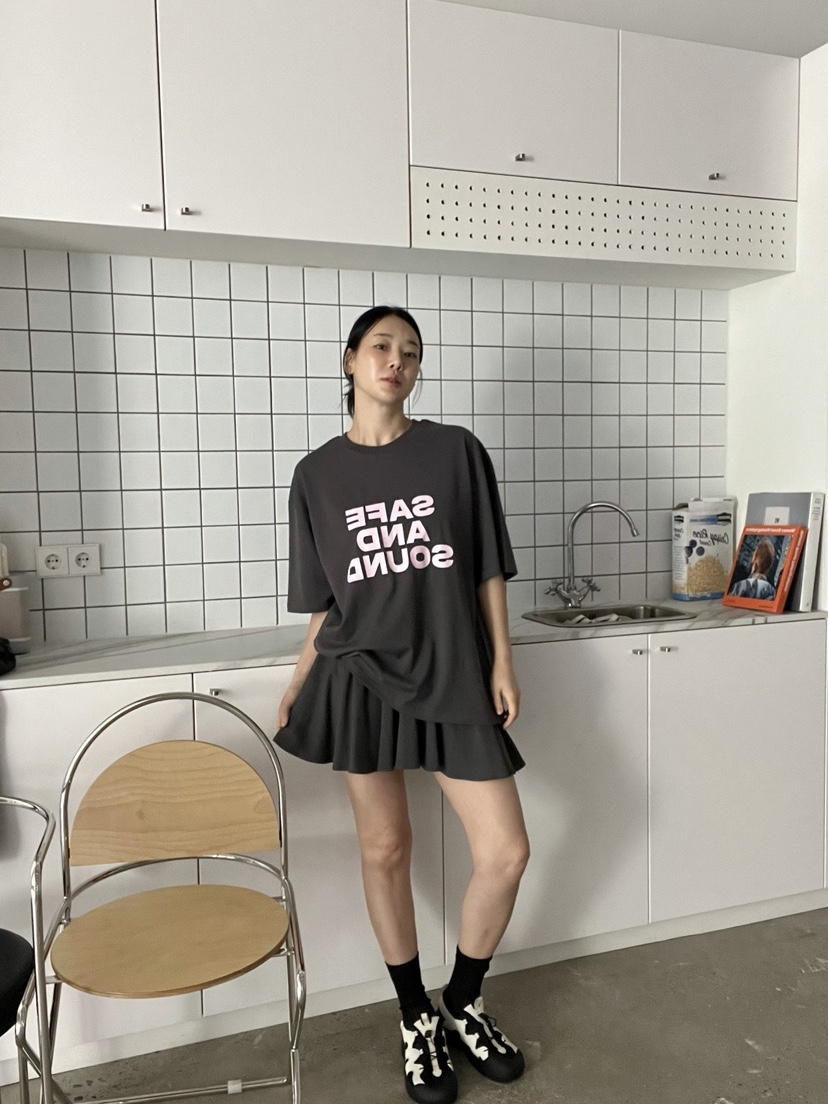 VERNI韓國直郵㊣女裝新品休閑人氣推薦時尚25春夏熱賣短裙VERNI短裙