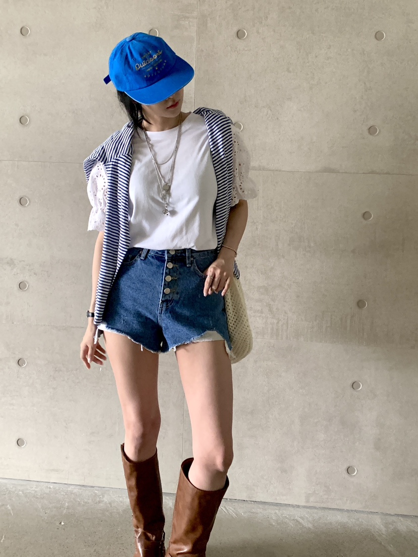 DAVICHI韓國直郵㊣東大門實拍女裝新品時尚熱賣休閑人氣短褲DAVICHI短褲