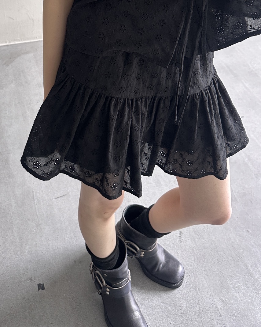 HOWDY韓國㊣直郵東大門代購女裝新款25春夏熱賣推薦休閑短裙howdy短裙