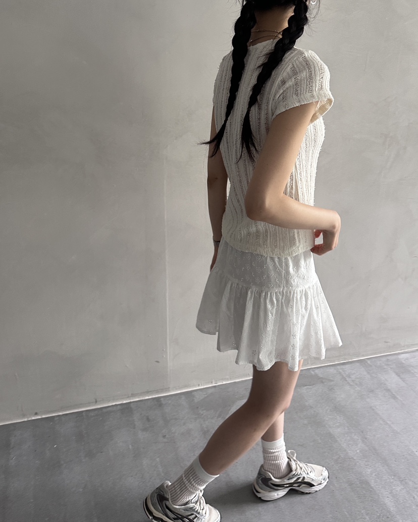 HOWDY韓國㊣直郵東大門代購女裝新款25春夏熱賣推薦休閑短裙howdy短裙