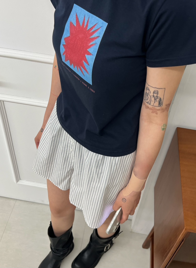 X-MOOD韓國㊣直郵東大門代購女裝新品時尚25春夏推薦人氣T恤X-MOODT恤