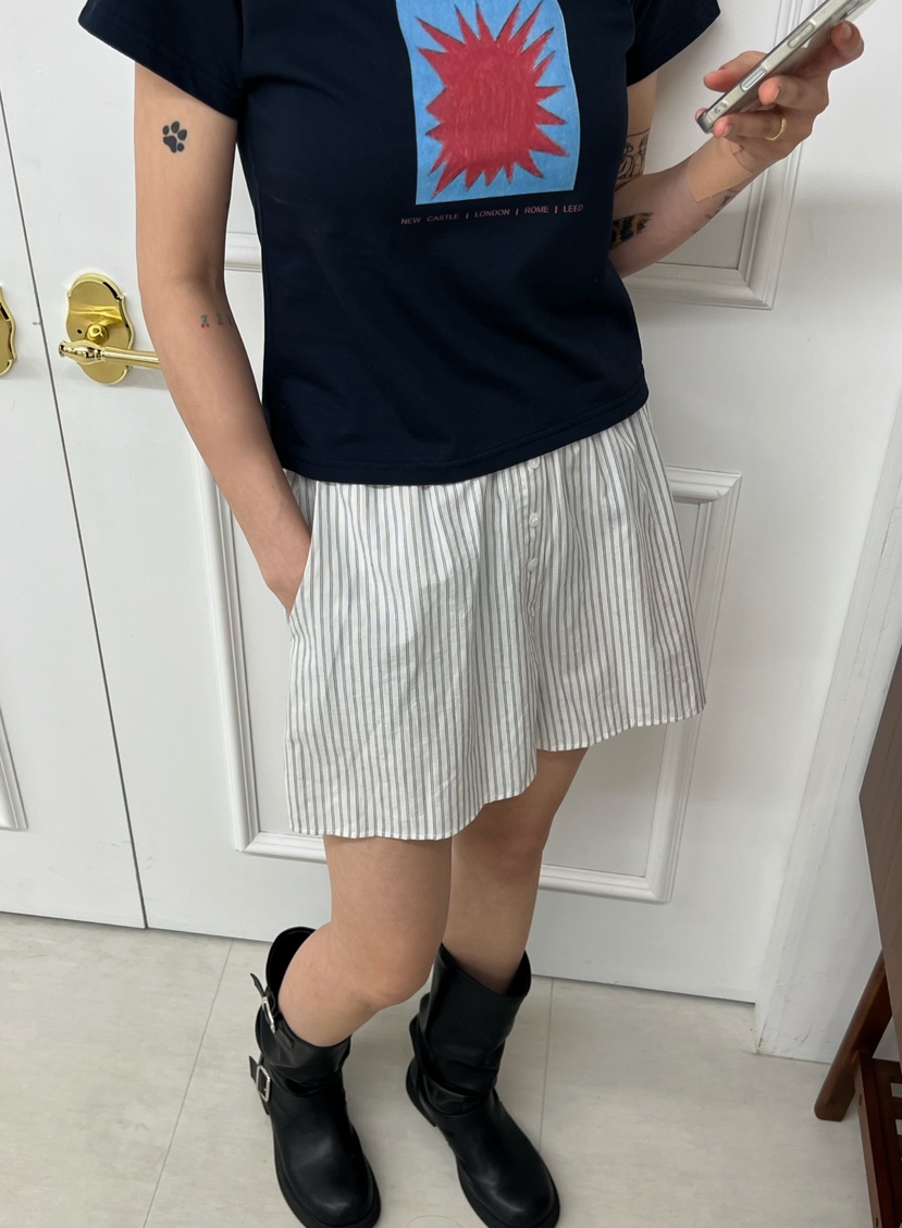 X-MOOD韓國㊣直郵東大門代購女裝新品時尚25春夏推薦人氣T恤X-MOODT恤