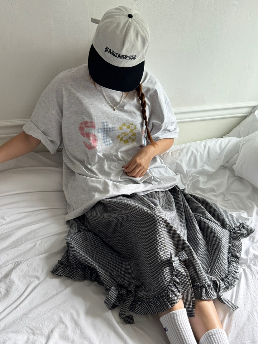 TOLL韓國㊣直郵東大門代購女裝新款時尚休閑推薦25春夏長裙TOLL長裙