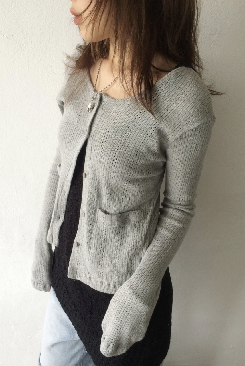I I韓國㊣直郵東大門代購女裝新品推薦25春夏針織衫開襟衫ITSSONG針織衫
