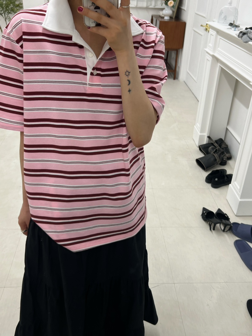 X-MOOD韓國直郵㊣女裝新品時尚熱賣25春夏休閑推薦人氣T恤X-MOODT恤