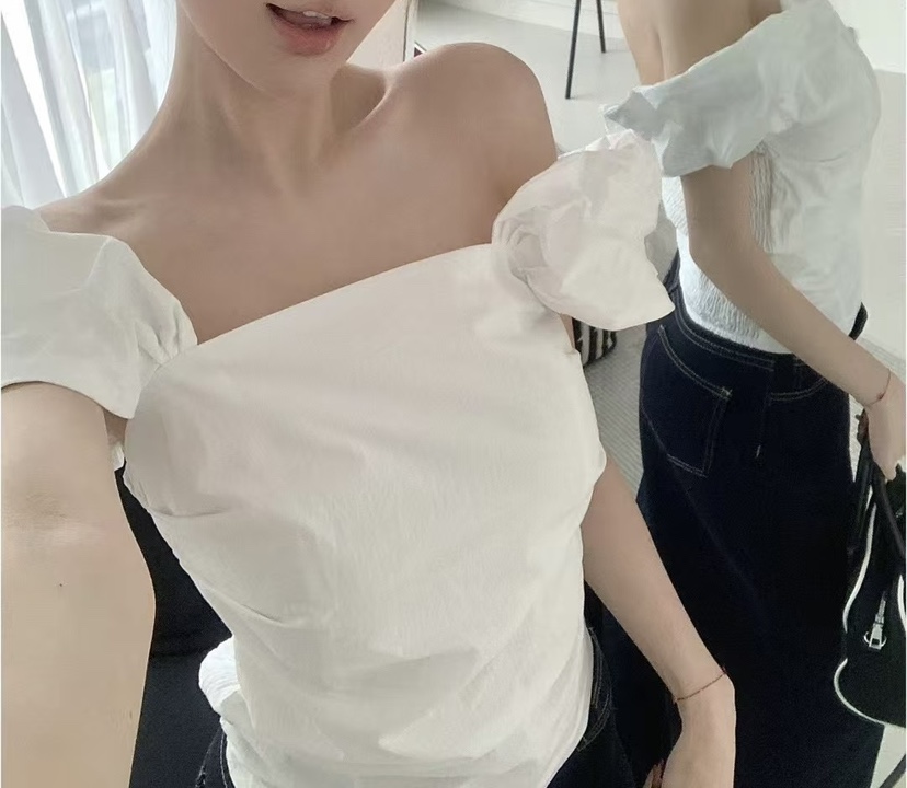 SYMBOL韓國直郵㊣東大門實拍女裝新品推薦人氣25春夏襯衫蕾絲衫SYMBOL襯衫/蕾絲衫