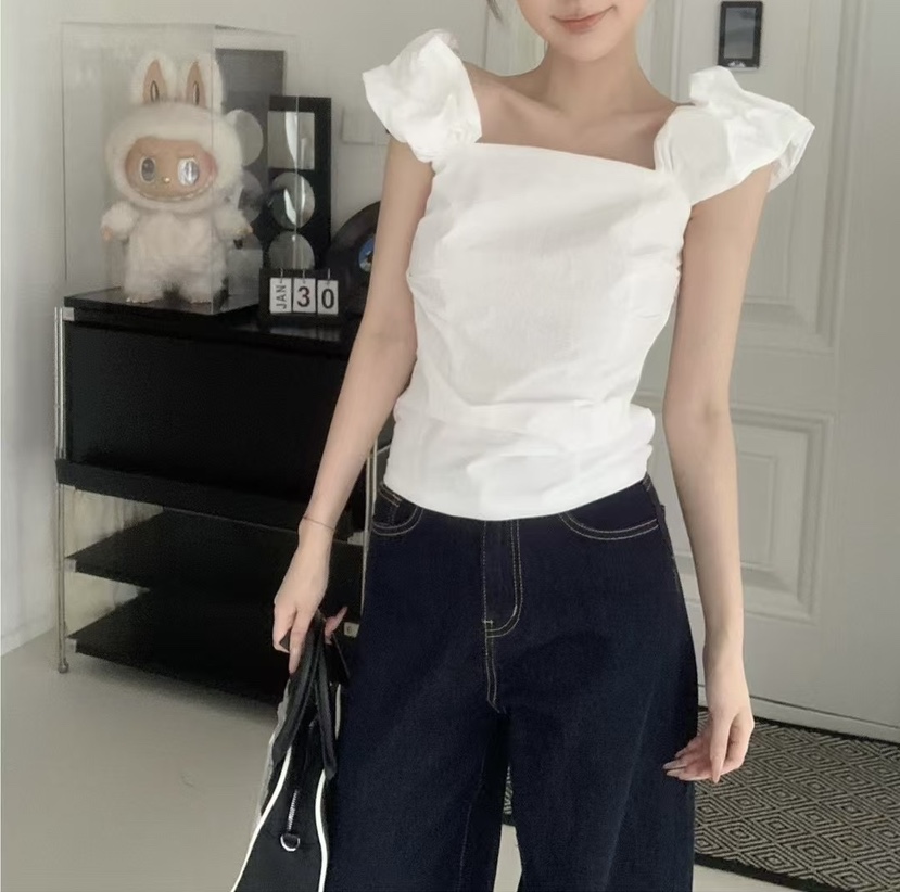 SYMBOL韓國直郵㊣東大門實拍女裝新品推薦人氣25春夏襯衫蕾絲衫SYMBOL襯衫/蕾絲衫