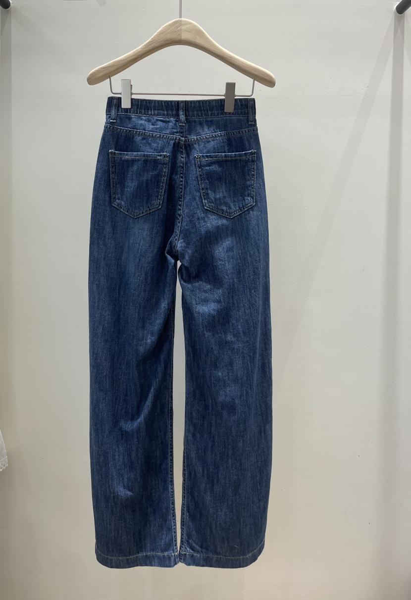 NEOUL韓國㊣直郵東大門代購女裝新品人氣時尚熱賣推薦牛仔褲NEOUL/ahin雙領標簽牛仔褲