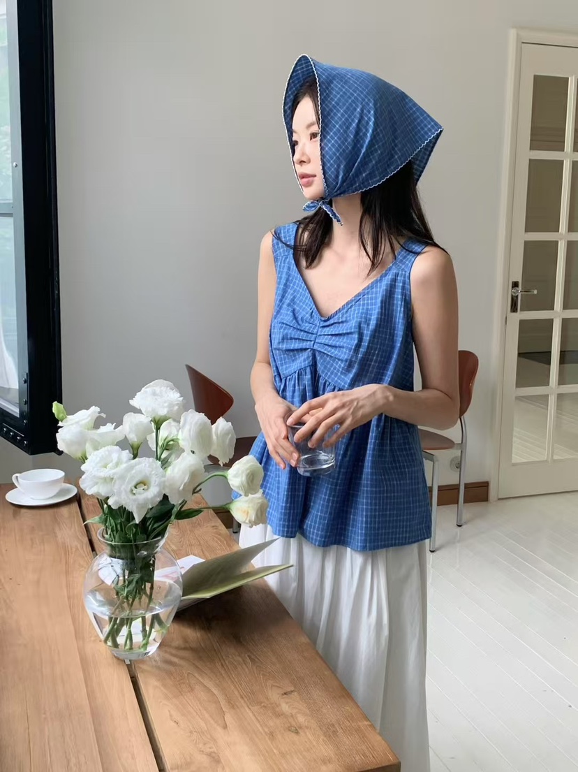 ANOU韓國直郵㊣女裝新品人氣25春夏休閑時尚熱賣推薦吊帶背心ANOU吊帶/背心