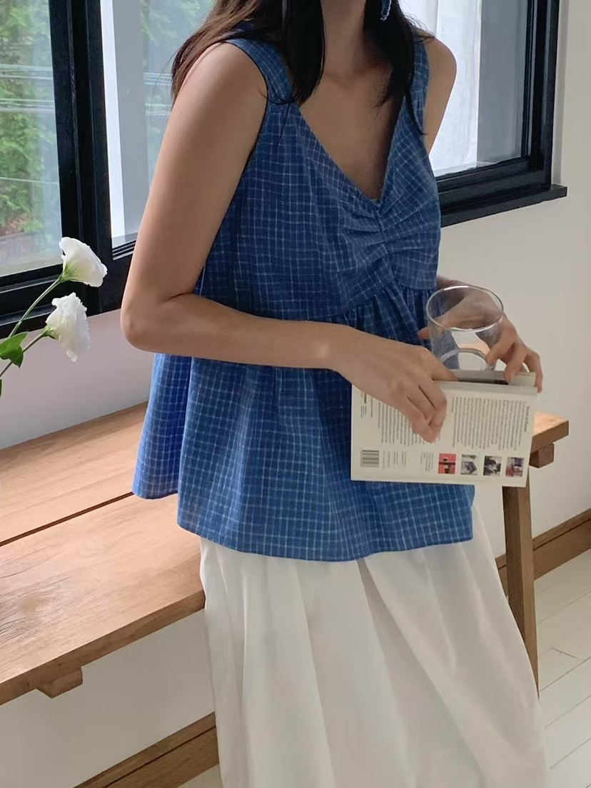 ANOU韓國直郵㊣女裝新品人氣25春夏休閑時尚熱賣推薦吊帶背心ANOU吊帶/背心