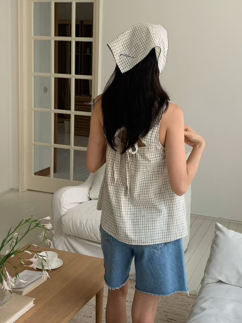 ANOU韓國直郵㊣女裝新品人氣25春夏休閑時尚熱賣推薦吊帶背心ANOU吊帶/背心