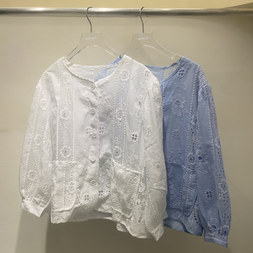 DARLUZ_MI韓國直郵㊣東大門實拍女裝新品熱賣25春夏人氣夾克DARLUZ_MI夾克圖色2左二色