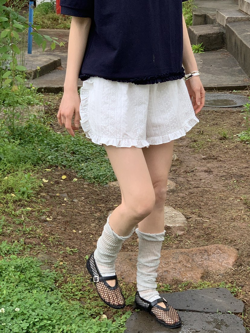 OURS韓國直郵㊣東大門實拍女裝新品休閑推薦熱賣人氣時尚短褲OURS短褲